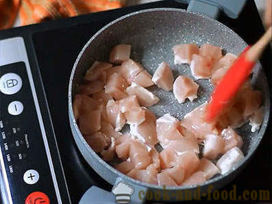Boekweit eenvoudig recept met kip en champignons