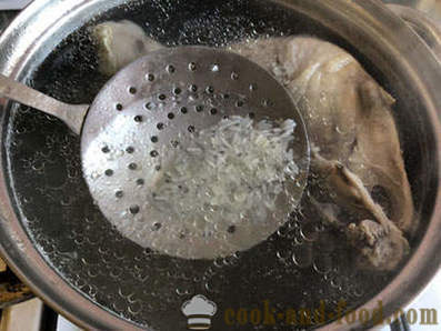 Hoe maak je soep met kip Kharcho koken