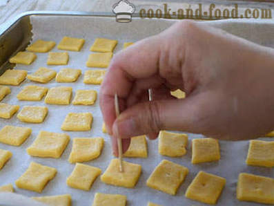 Zelfgemaakte kaas crackers recept stap voor stap