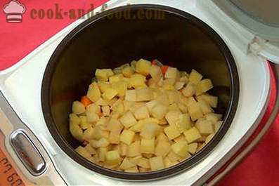 Hoe te aardappelsoep in multivarka koken