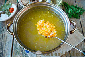 Rice soep met vis uit blik