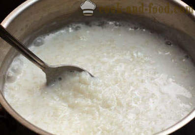 Milk rijstepap - Stap voor stap recept