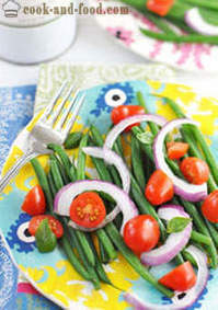 Salade met groene bonen