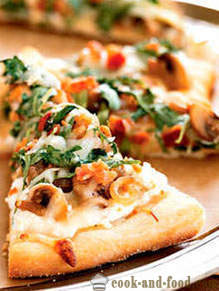 De beste recepten van de pizza met champignons