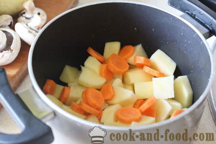 Soep met kip lever - hoe om soep te koken met de lever, een stap voor stap recept foto's