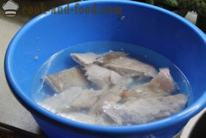 Vis gemarineerd in azijn met uien en jeneverbes - hoe gemarineerde vis thuis, stap voor stap recept foto's te koken
