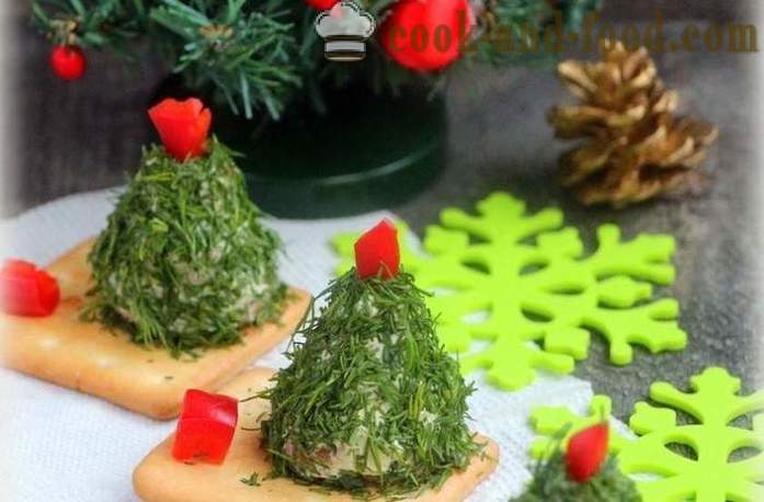 Koud voorgerecht kerstballen - hoe om te koken en te versieren snacks Balls Nieuwjaar