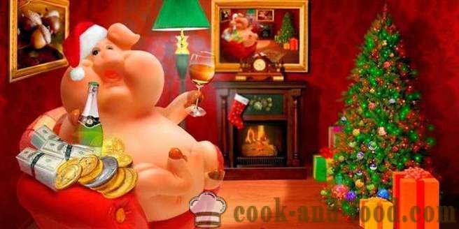 Kerstmis cocktails en drankjes in de 2019 Jaar van het Varken - wat dranken te drinken op New Year's Eve 2019 New Year's Recepten: alcoholische en zacht voor kinderen en zwangere