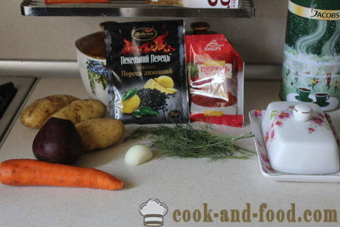 Geroosterde groenten in de oven - net gebakken groenten in folie in de oven correct en lekker, met een stap voor stap recept foto's