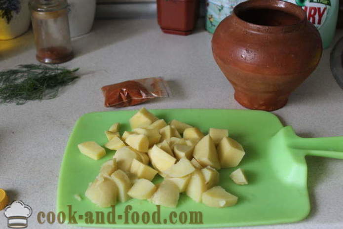 Aardappelen in de pot in de oven - zo lekker gebakken aardappelen in de pot, met een stap voor stap recept foto's
