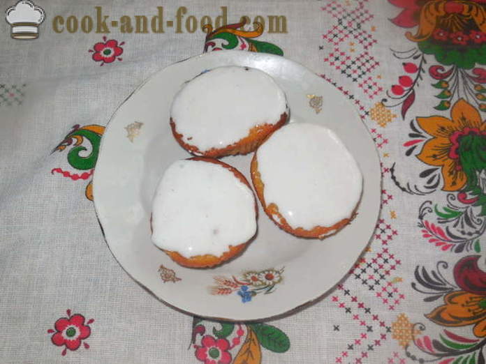 Eenvoudige cupcake op mayonaise en zure room - hoe je een taart te bakken zonder boter, een stap voor stap recept foto's