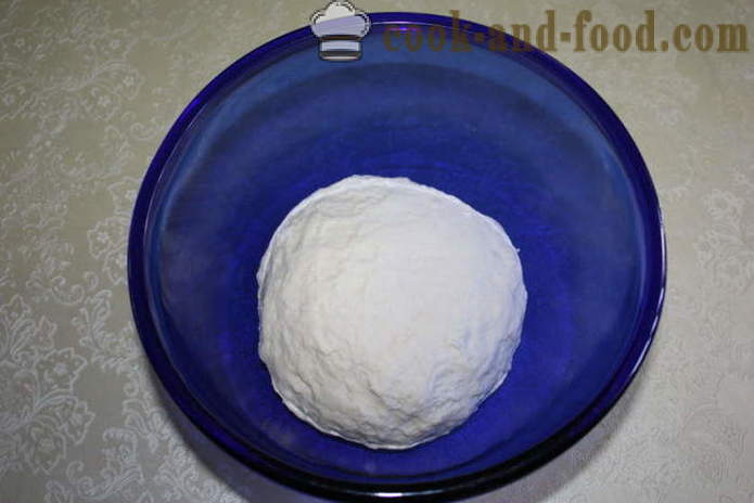 Zelfgebakken brood met een fris in de oven - hoe wit brood thuis, stap voor stap recept foto's te bakken