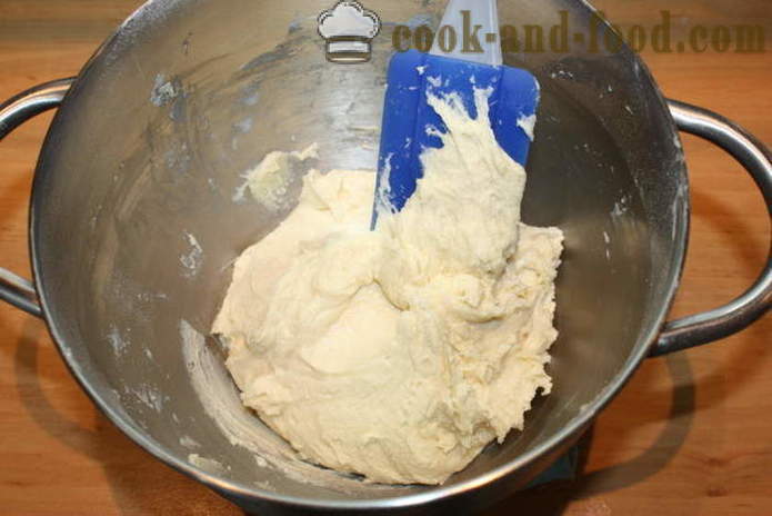 Shortbread gelijmd vulling - hoe je koekjes met het vullen, stap voor stap recept foto's te koken