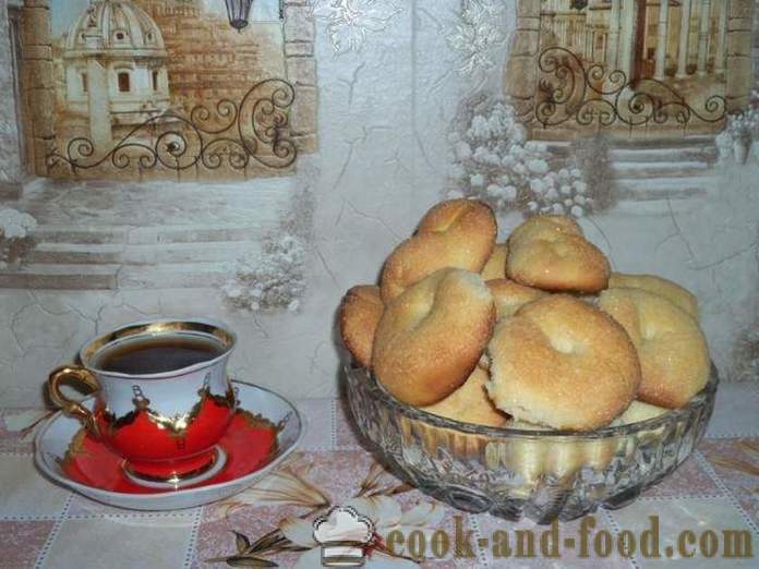 Homemade cookies op kefir - hoe u cookies met kefir bakken in een haast, stap voor stap recept foto's