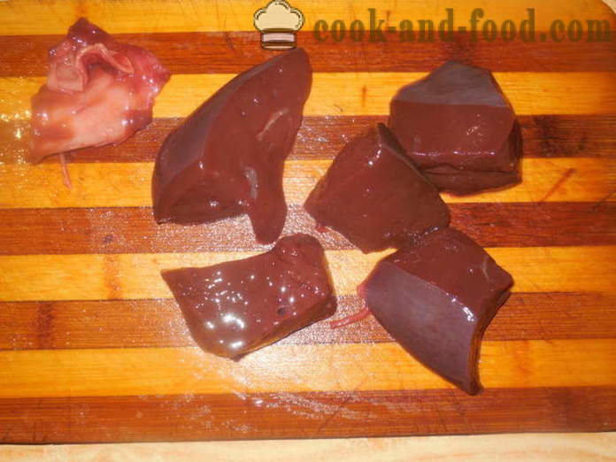 Soufflé rundvlees lever - lever hoe je een souffle in de oven te koken, met een stap voor stap recept foto's