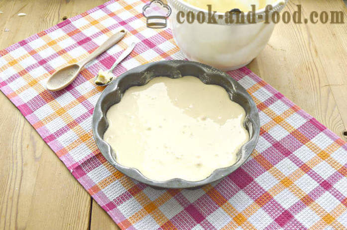 Eenvoudige recept van babyvoeding in de oven - hoe snel een taart uit de droge melkmengsel, een stap voor stap recept foto's te koken
