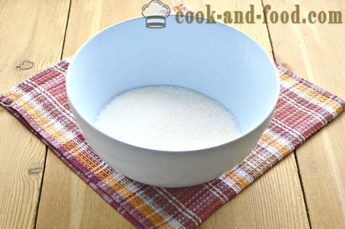 Pie-manna op het water met eieren - hoe het manna in het water in de oven te maken, met een stap voor stap recept foto's