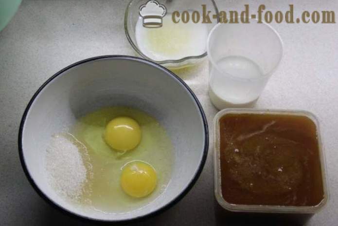 Eenvoudige honingkoek met gember - hoe je een taart met honing en gember in de oven te koken, met een stap voor stap recept foto's