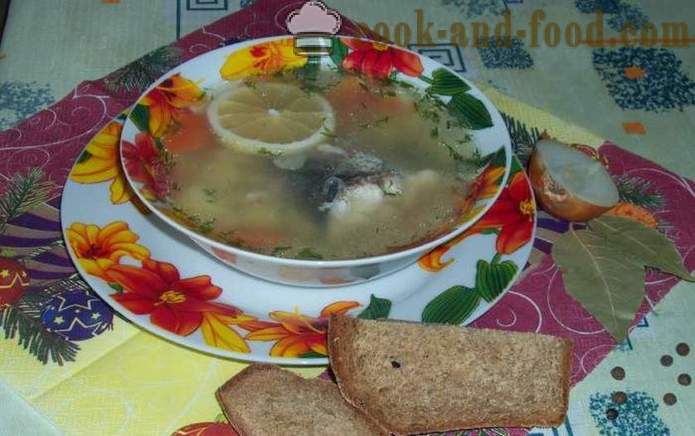 Heerlijke soep van de karper - hoe soep van de karper te koken, met een stap voor stap recept foto's