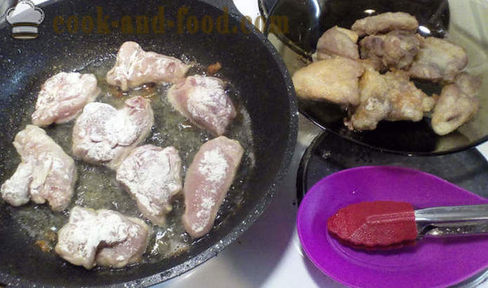 Smakelijke gebraden met aardappelen in de oven - hoe je een gebraden met aardappelen, vlees en champignons, een stap voor stap recept foto's te koken
