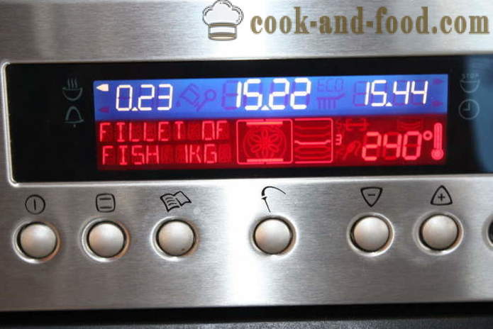 Makreel gevuld uien in de oven - hoe makreel met rijst, een stap voor stap recept foto's te koken