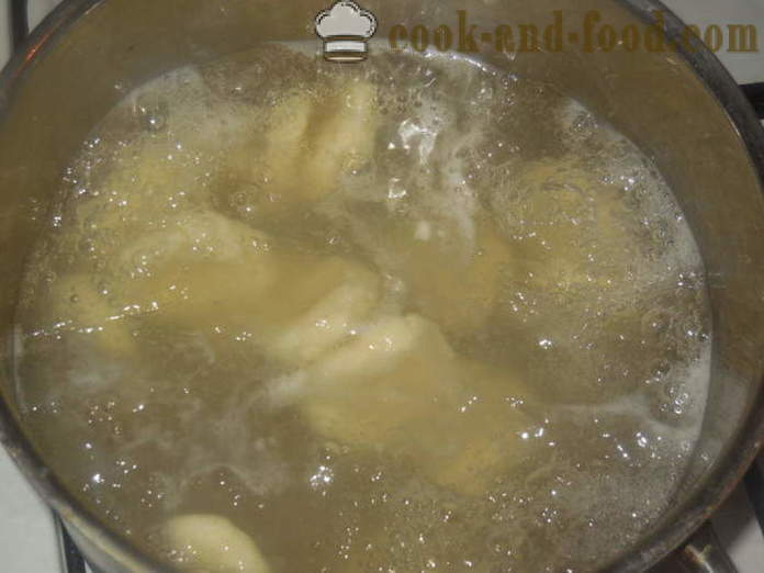 Laziest dumplings met aardappelen - hoe lui dumplings te maken met aardappelen, een stap voor stap recept foto's
