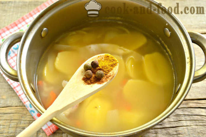 Soup shourpa rundvlees thuis - hoe te brouwen Shurpa thuis, stap voor stap recept foto's