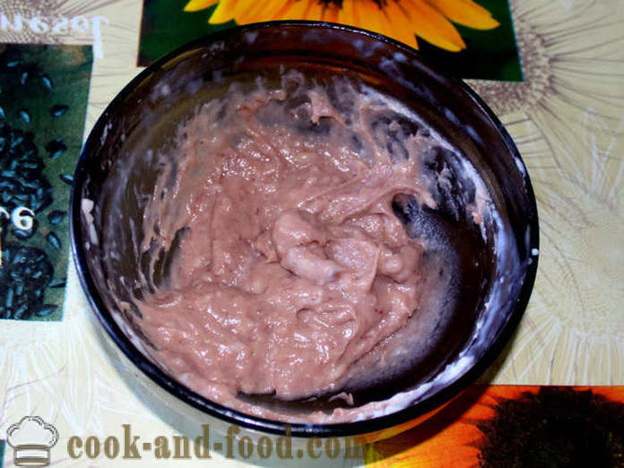 Zelfgemaakte chocolade vanillepudding met melk - hoe de pudding thuis, stap voor stap recept foto's te koken