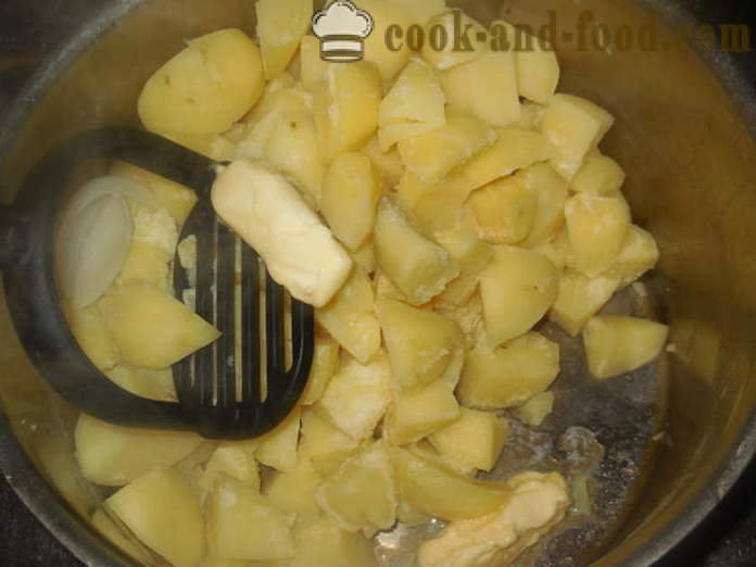 Pepers gevuld met aardappelpuree en gebakken in de oven - hoe gevulde paprika's met aardappelen en kaas kok, met een stap voor stap recept foto's