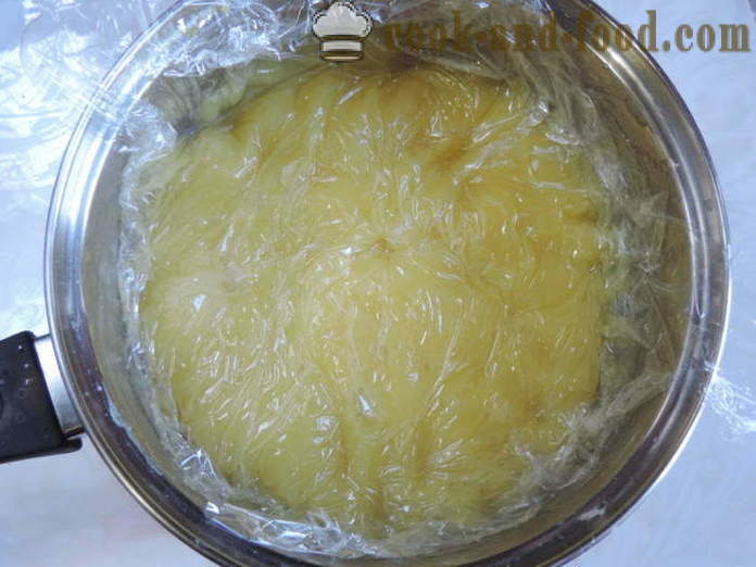 Lemon vla met zetmeel - hoe je zelfgemaakte vla koken met citroen, met een stap voor stap recept foto's