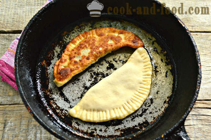 Custard pasties - hoe zelfgemaakte pasteitjes, een stap voor stap recept foto's te koken