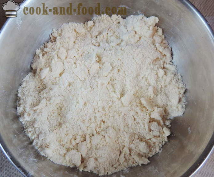 Homemade zandkoekdeeg - hoe snel bereiden shortbread deeg, een stap voor stap recept foto's