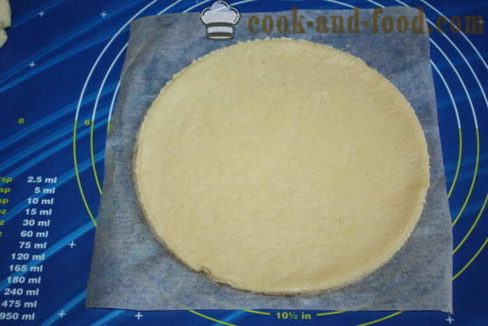 Sand Cherry Pie - hoe je een taart te bakken met een kers in de oven, met een stap voor stap recept foto's