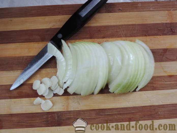Pickle paddestoelen snel - hoe gemarineerde champignons thuis, stap voor stap recept foto's te koken