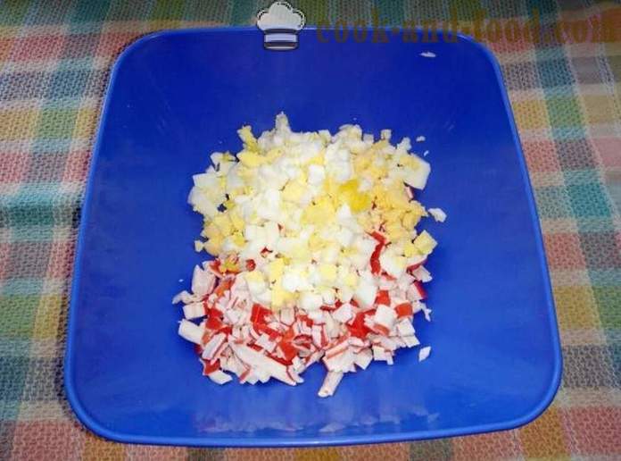 Pita met krab sticks met ei en mayonaise - hoe krab roll lavash, een stap voor stap recept foto's maken