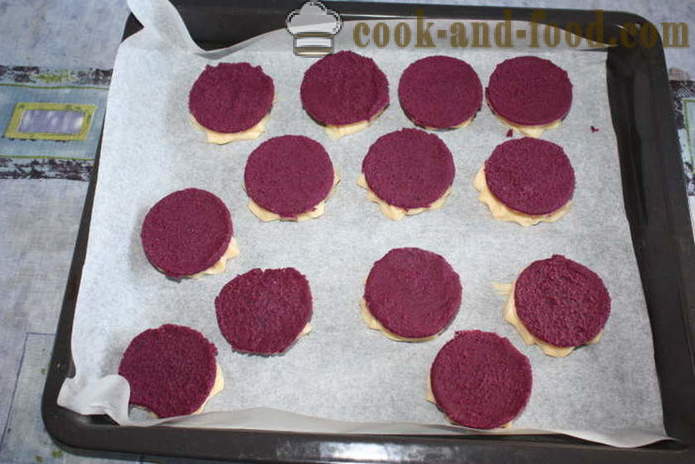 Shu vla gebak met violet krakelinom - hoe je een taart Shu koken in het huis, het klassieke recept met een foto