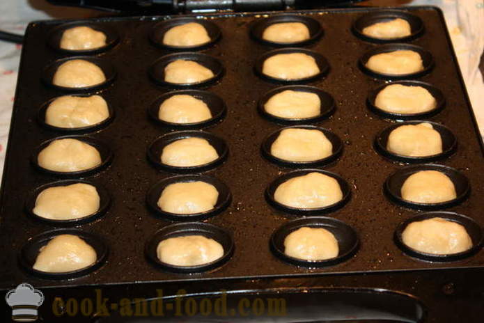 Cookies Noten als een kind - hoe u cookies met gecondenseerde melk noten, oude stap voor stap recept foto's maken