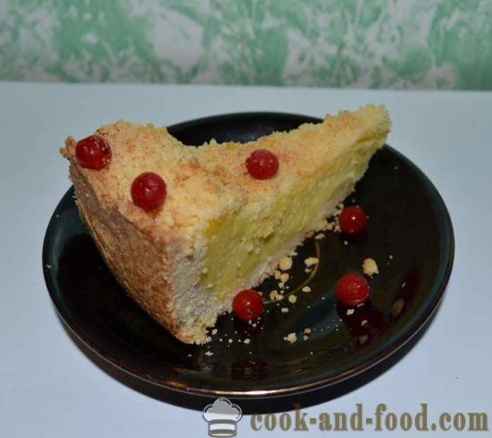 Tsaar cheesecake met roomkaas in de oven - hoe je een taart deeg met kaas, een stap voor stap recept foto's te koken