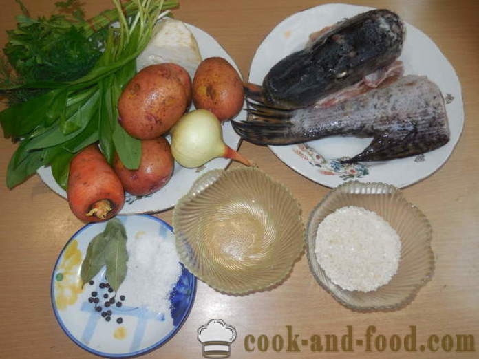 Een eenvoudig recept voor vissoep van snoek goals multivarka - hoe soep van snoek hoofd huis, stap voor koken voor stap recept foto's