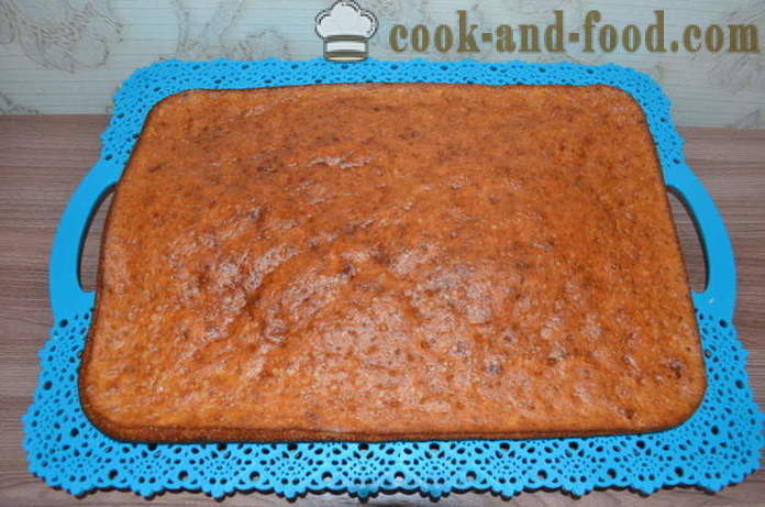 Quick Cake op kefir zonder vulling - hoe gelei taart te bereiden met kefir in de oven, met een stap voor stap recept foto's