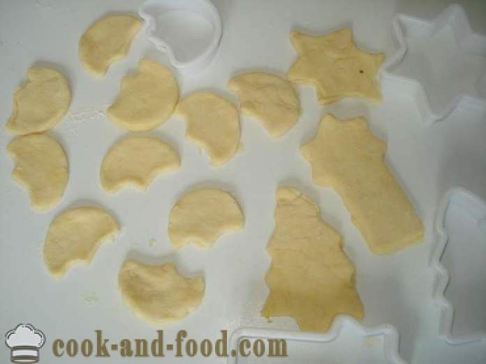 Snelle en smakelijke cookies van schilferig ongezuurde deeg met suiker en pinda's - hoe u cookies van bladerdeeg te maken in de oven, met een stap voor stap recept foto's