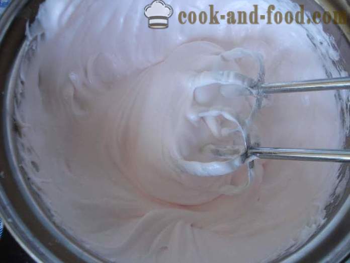 Heerlijke cake of meringue meringue - hoe de meringue in multivarka koken, stap voor stap recept foto's