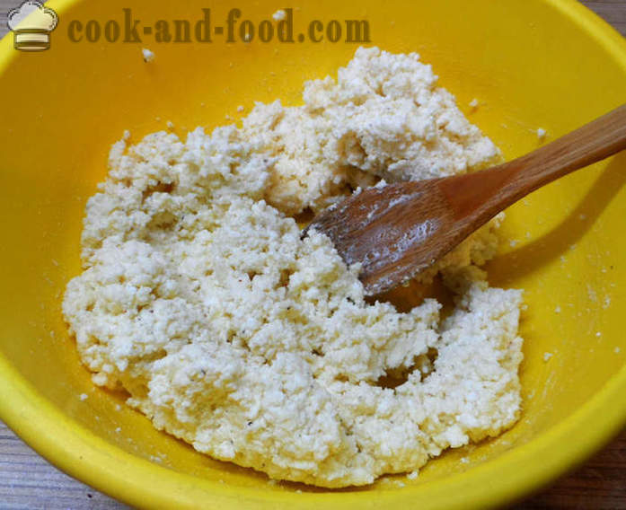Khachapuri in Imereti kaas - hoe tortilla's met kaas te maken in een koekenpan, een stap voor stap recept foto's