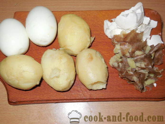 Zelfgemaakte gehakt met aardappelen - hoe gehakt maken thuis, stap voor stap recept foto's