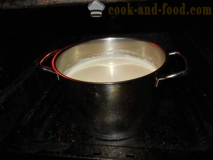 Heerlijke braadpan van koe biest en eieren - als kok in de oven colostrum, een stap voor stap recept foto's