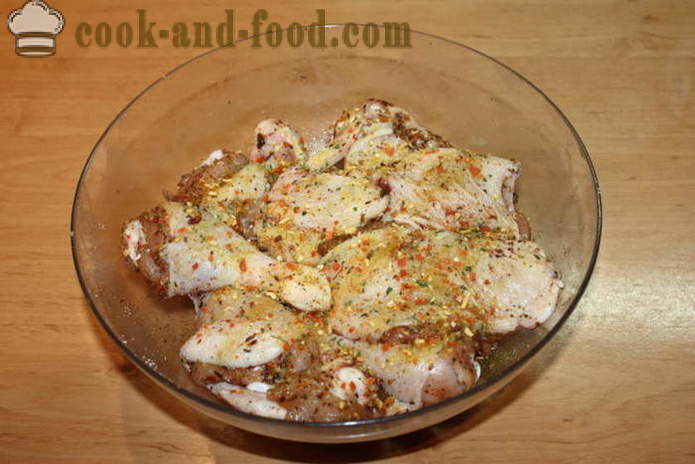 Stukken kip, gepaneerde - zo heerlijk om de stukken kip in de oven te koken, met een stap voor stap recept foto's