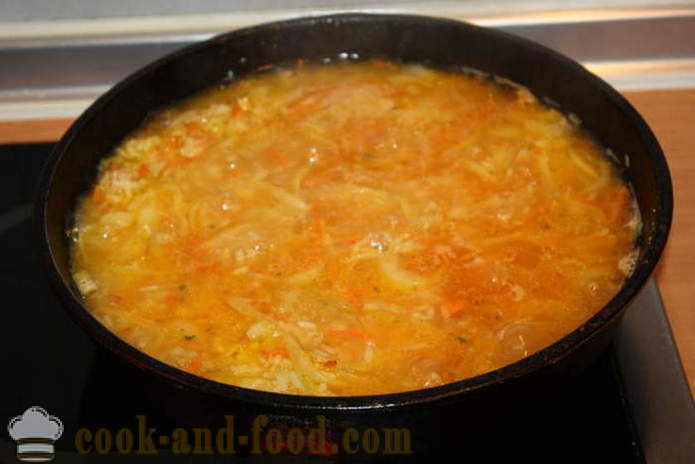 Heerlijk bijgerecht van rijst met wortelen, ui en knoflook - hoe je een heerlijke bijgerecht van rijst, een stap voor stap recept foto's te koken