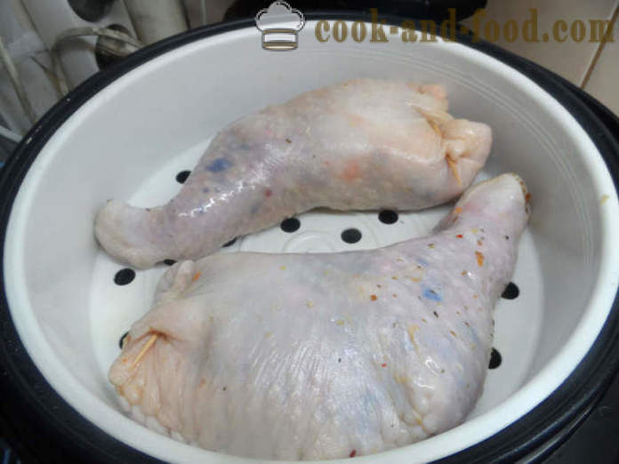 Benen gevulde kip - hoe gevulde kip benen, stap voor stap recept foto's te koken