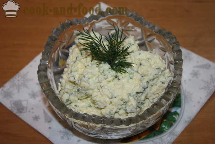Joodse voorgerecht van gesmolten kaas met knoflook - hoe Joodse voorgerecht met knoflook, een stap voor stap recept foto's maken
