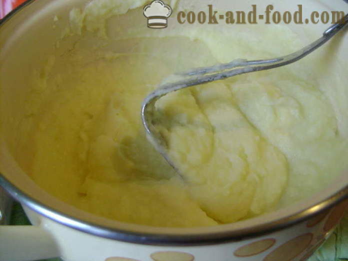 Aardappelpuree met melk - hoe aardappelpuree, een stap voor stap recept foto's te koken